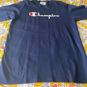 Brand New Navy Blue Champion T-Shirt